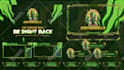 design custom animated twitch overlay package for your stream