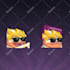 make animated twitch emotes stylized as pepe the frog