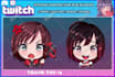 create and animate chibi twitch emotes, for your stream