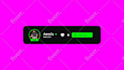 create animated kick twitch follow button lower third popup element