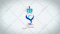 make a 3d kids particle video intro custom logo animation, intro and outro