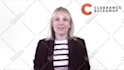 be your british video spokesperson on white screen with logo