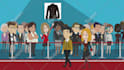 create premium 2d animation explainer, motion graphic video