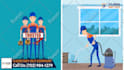 make water and fire damage repair or restoration explainer video