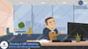 make credit repair service explainer 2d animated promo video