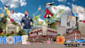 make a digital collage video animation