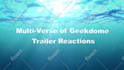 create this underwater logo animation
