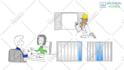 make whiteboard doodle video animation or 2d explainer video