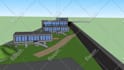 3d site plan presentation by google map