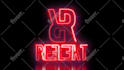 make saber effects video neon light logo animation and glow up effect