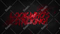 create custom bloody 3d title intro for you