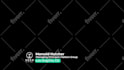 do text, title animation and  transparent lower thirds