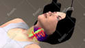 make 3d animations for body exercise