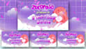 make animated twitch brb, starting soon, offline screens