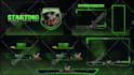 animate twitch overlay, twitch logo, esports stream screens