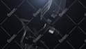 make you black and plastic logo animation