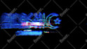 make short cyberpunk glitch intro with sound effects