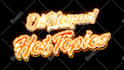 draw your logo with burning fire