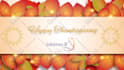 design thanksgiving video with your logo