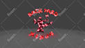 reveal your logo with a shocking laser intro, outro video animation