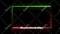 design animated webcam overlay with neon and nice effects