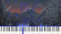 create a synthesia inspired piano video