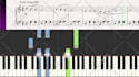make an animated piano tutorial video for any song