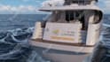 make luxury yacht boat logo opener