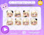 create custom chibi cute emotes for twitch, youtube, discord