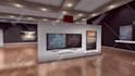 make 3d realistic virtual art gallery slideshow