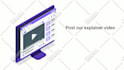 create 2d isometric explainer video animation