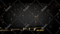 make golden elegance light intro for your logo or text