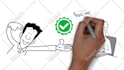 create a saas explainer video with clean 2d motion graphics