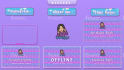 do custom twitch or kick stream gaming and vtuber overlay