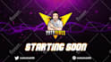 create animated starting soon, brb, stream ending screen