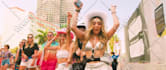 make a hardstyle music festival video for your song