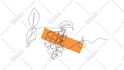 create one line art animation video within 24 hours