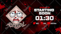 create animated intro for brb , starting soon and offline screen for twitch