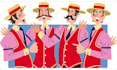 sing happy birthday as a barbershop quartet