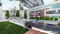 create your front yard, backyard, garden, swimming pool and landscape design