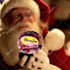 insert your logo in this christmas ball with santa