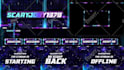 design animated and static stream pack and logo for twitch