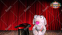 have barney the magic rabbit create a puppet video