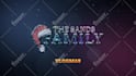 make merry christmas and happy new year lights logo intro