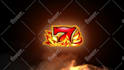 do fire logo intro video with real flame 4k