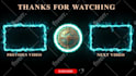 youtube intro outro, gaming intro or logo animation