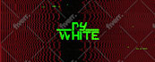 create glitch logo visuals for dj gigs