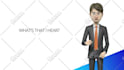 create a 3d character explainer video with infographic