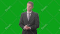 be your british male spokesperson on greenscreen with