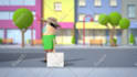 create 3d animated product video for youtube facebook instagram